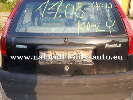 Fiat Punto černá na díly Brno / nahradni-dily-auto.eu