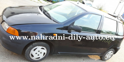 Fiat Punto černá na díly Brno / nahradni-dily-auto.eu