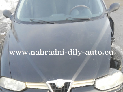 Alfa Romeo 156 černá na díly Brno / nahradni-dily-auto.eu