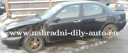 Alfa Romeo 156 černá na díly Brno / nahradni-dily-auto.eu