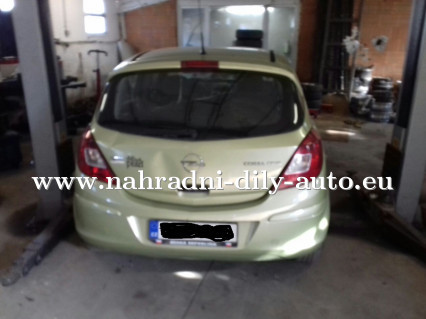 Opel Corsa 2007 1,3cdti na díly Plzeň / nahradni-dily-auto.eu