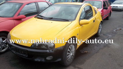 Opel Tigra žlutá - díly z tohoto vozu / nahradni-dily-auto.eu