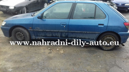 Peugeot 306 modrá na náhradní díly Tábor / nahradni-dily-auto.eu