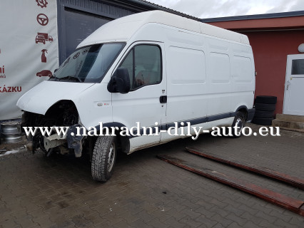 RENAULT MASTER 2008, 2.5 DCi, motor G9U A650 na náhradní díly Pardubice