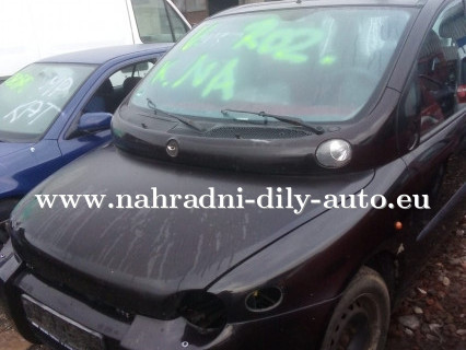 Fiat Multipla černá na náhradní díly Pardubice / nahradni-dily-auto.eu