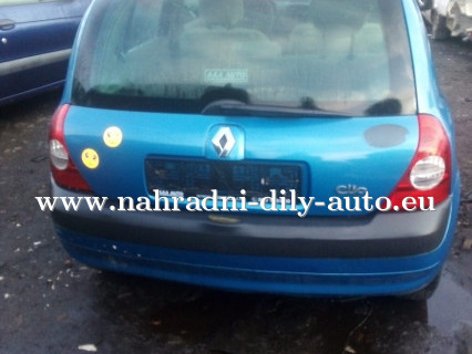 Renault Clio modrá na náhradní díly Pardubice / nahradni-dily-auto.eu