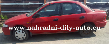 Mazda 323 červená na náhradní díly Brno / nahradni-dily-auto.eu