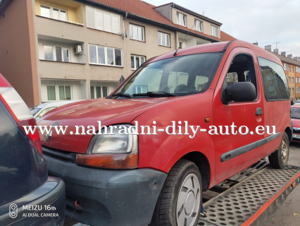 Renault Kangoo červená – díly z tohoto vozu