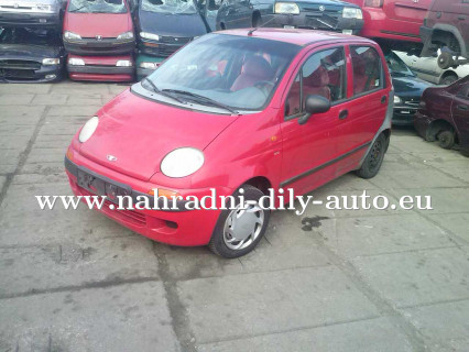 Daewoo Matiz na náhradní díly Písek / nahradni-dily-auto.eu