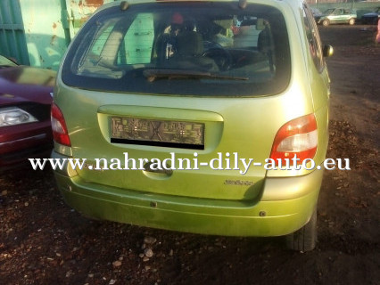 Renault Scenic zelená na náhradní díly Pardubice / nahradni-dily-auto.eu