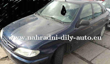 Citroen Xsara modrá na náhradní díly Praha / nahradni-dily-auto.eu