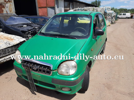 Hyundai Atos Prime zelená na náhradní díly Pardubice / nahradni-dily-auto.eu